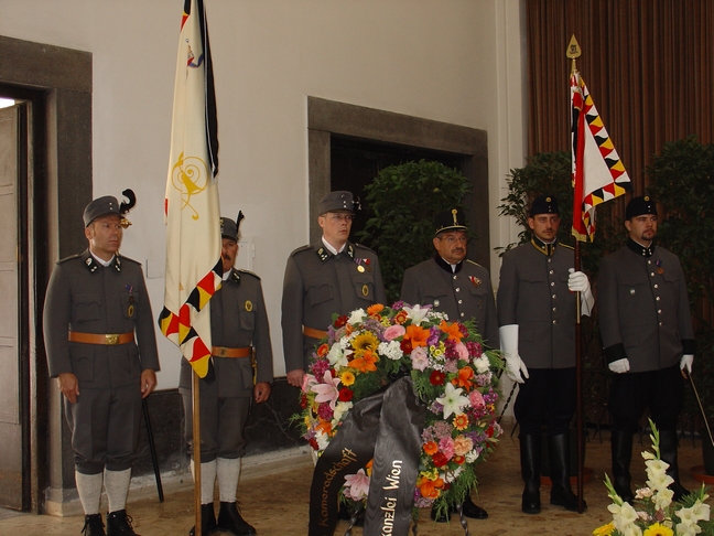 Begräbnis Hauptmann Heinzjörg Ecker Innsbruck