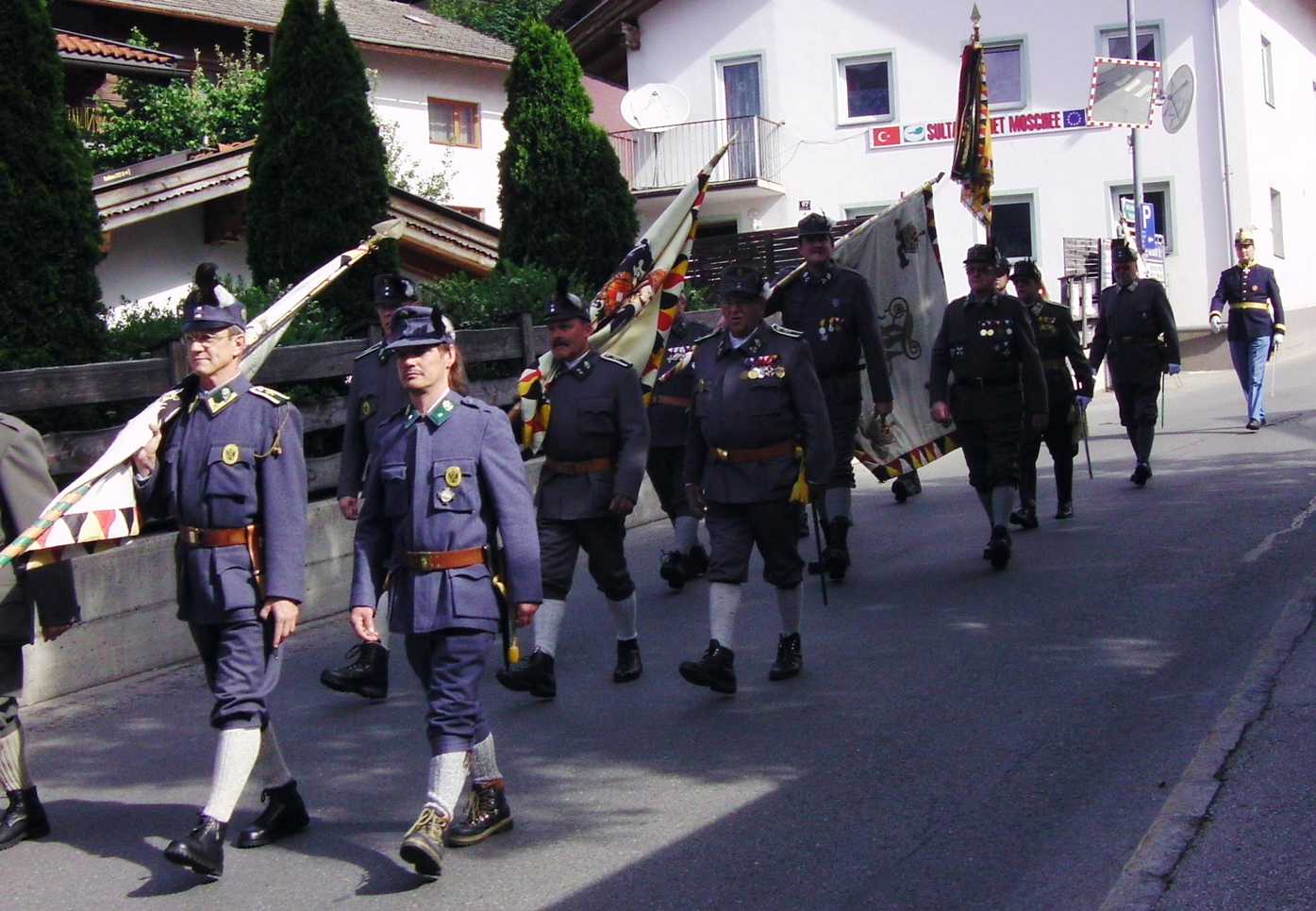 Fahnenweihe Kaiserjäger Jenbach